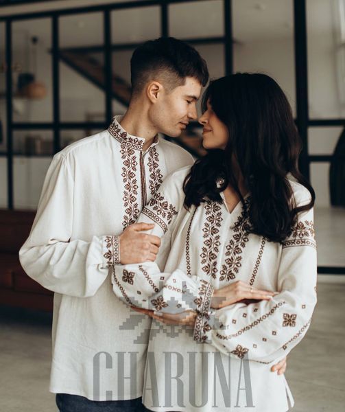 Чоловіча вишиванка " Витоки.Світло " 42 р. 02150 фото