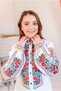 Жіноча вишиванка " Оляна " 42 р. 01181 фото
