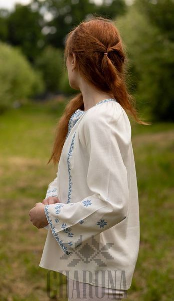 Жіноча вишиванка  "Небокрай" 42 р. 01327 фото
