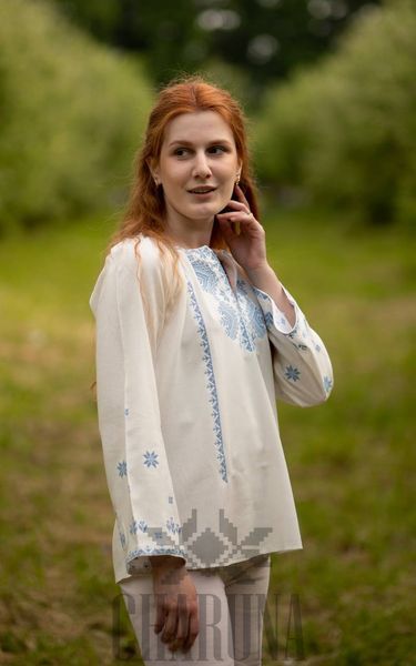 Жіноча вишиванка  "Небокрай" 42 р. 01327 фото