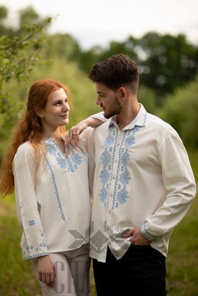 Жіноча вишиванка  "Небокрай" 42 р. 01327 фото
