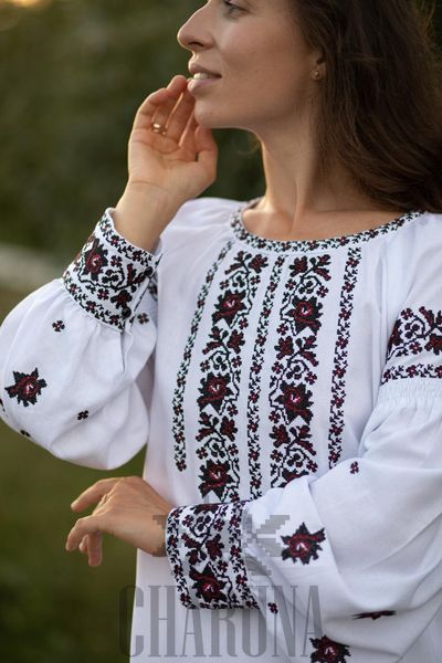 Жіноча вишиванка  "Первоцвіт" 42 р. 01417 фото